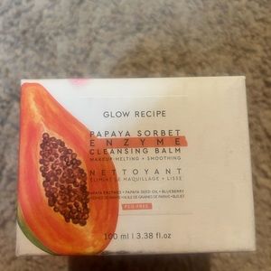 Glow Recipe Papaya Sorbert Enzyme Cleansing Balm New